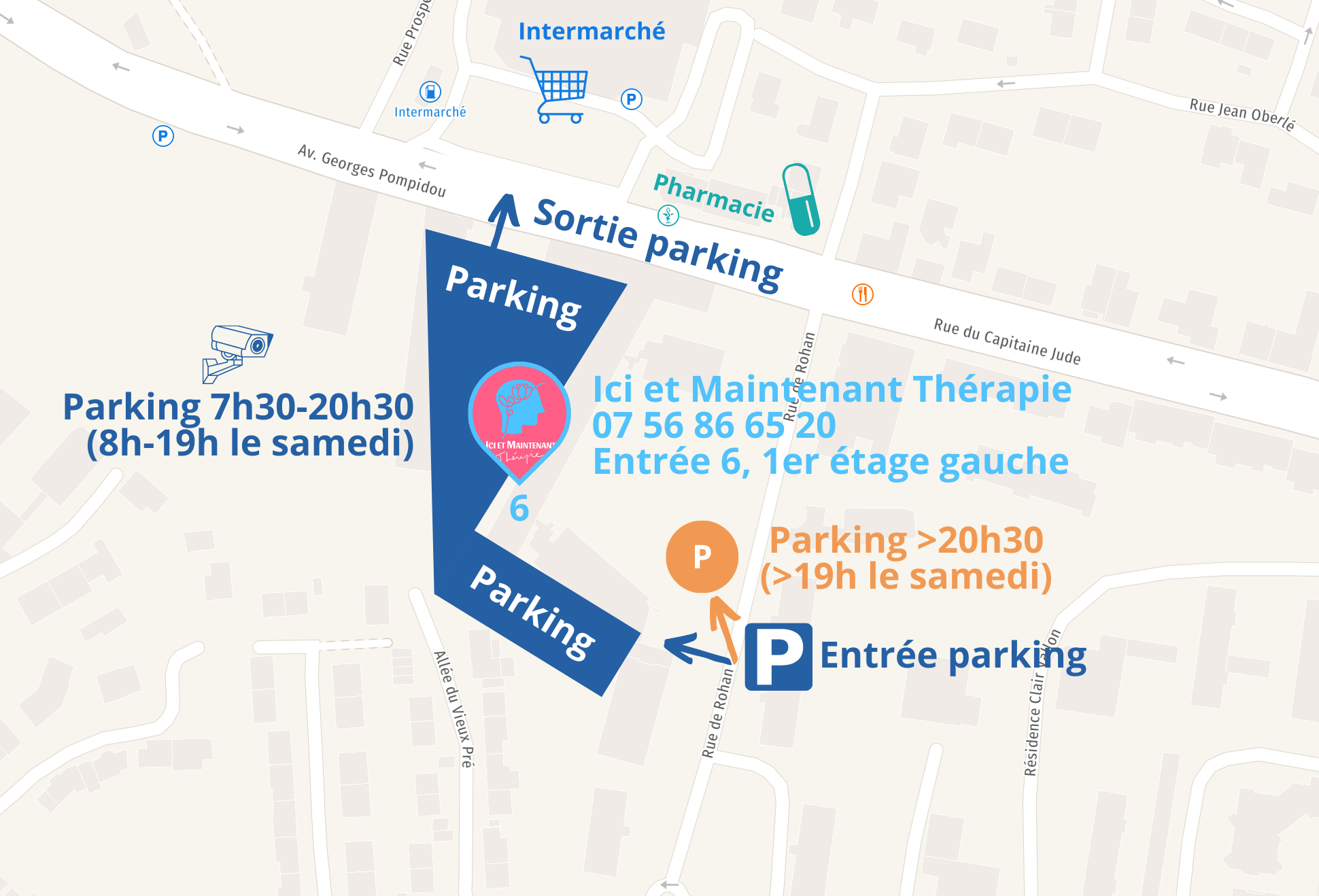 Nouveau parking : plus simple, plus pratique pour vous accueillir !